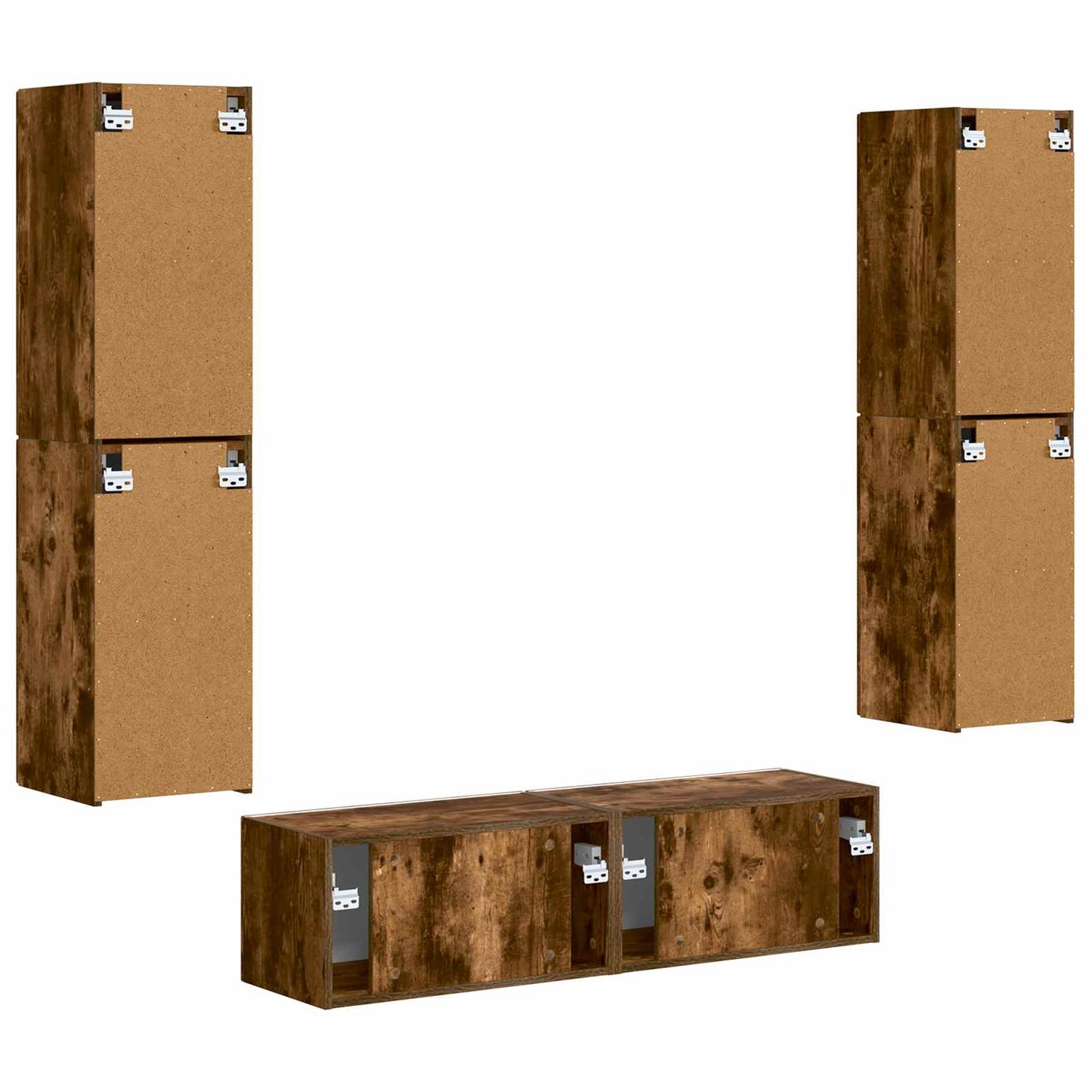 Conjunto De Mueble De Tv 6 Pcs