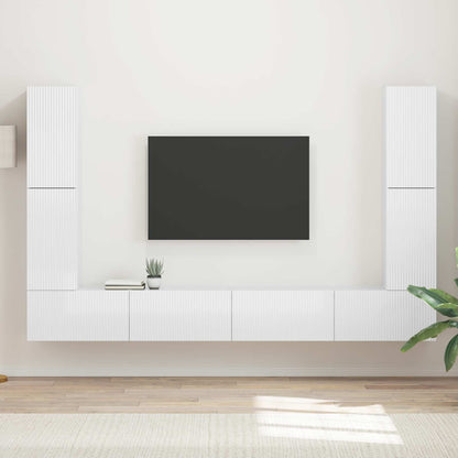 Conjunto De Mueble De Tv 8 Pcs