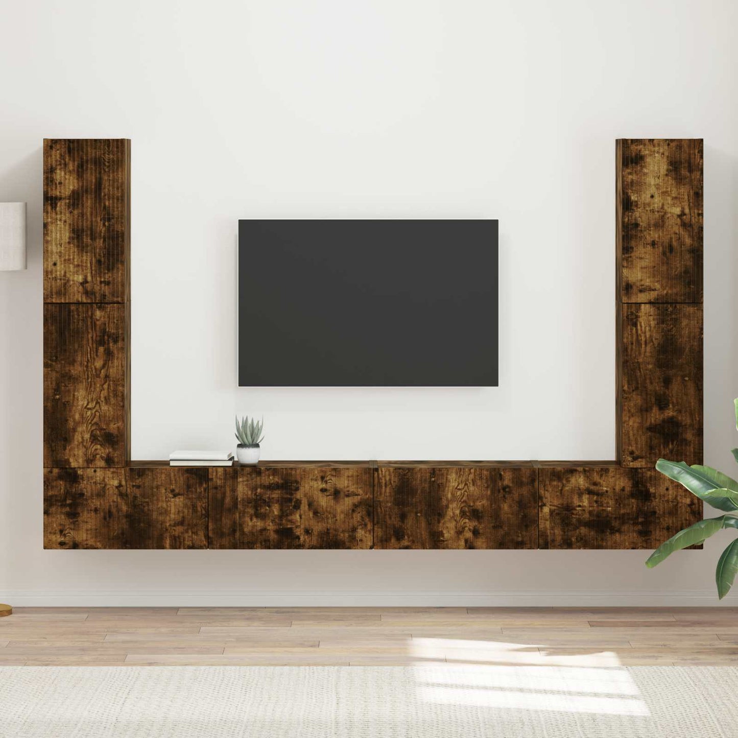 Conjunto De Mueble De Tv 8 Pcs