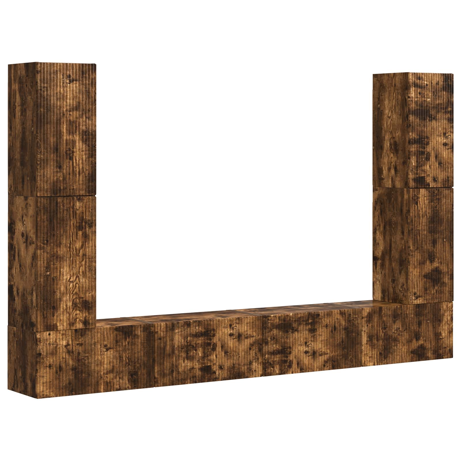 Conjunto De Mueble De Tv 8 Pcs