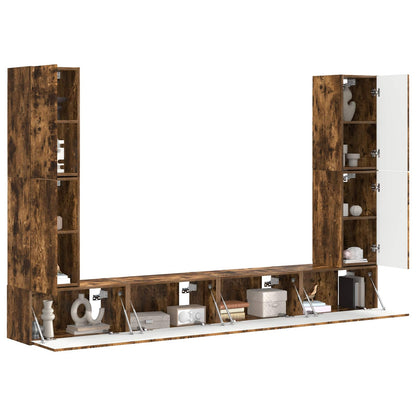 Conjunto De Mueble De Tv 8 Pcs