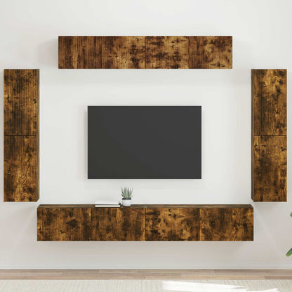 Mueble De Tv 8 Pcs