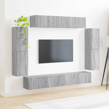 Mueble De Tv 8 Pcs