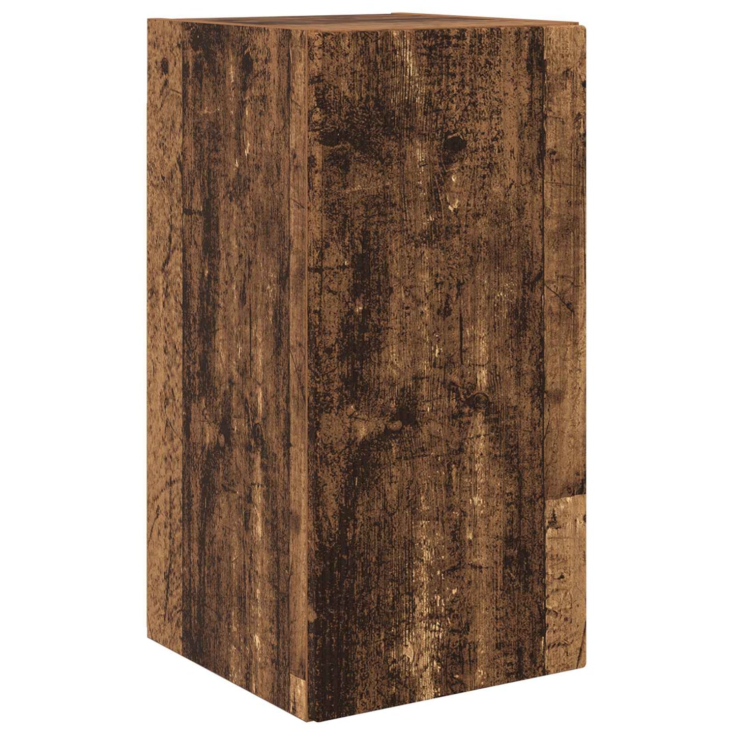 Conjunto De Mueble De Tv 4 Pcs Madera Vieja