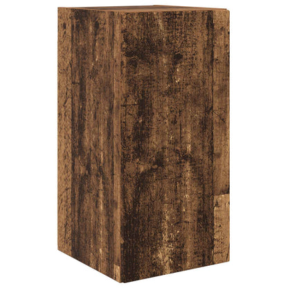 Conjunto De Mueble De Tv 4 Pcs Madera Vieja