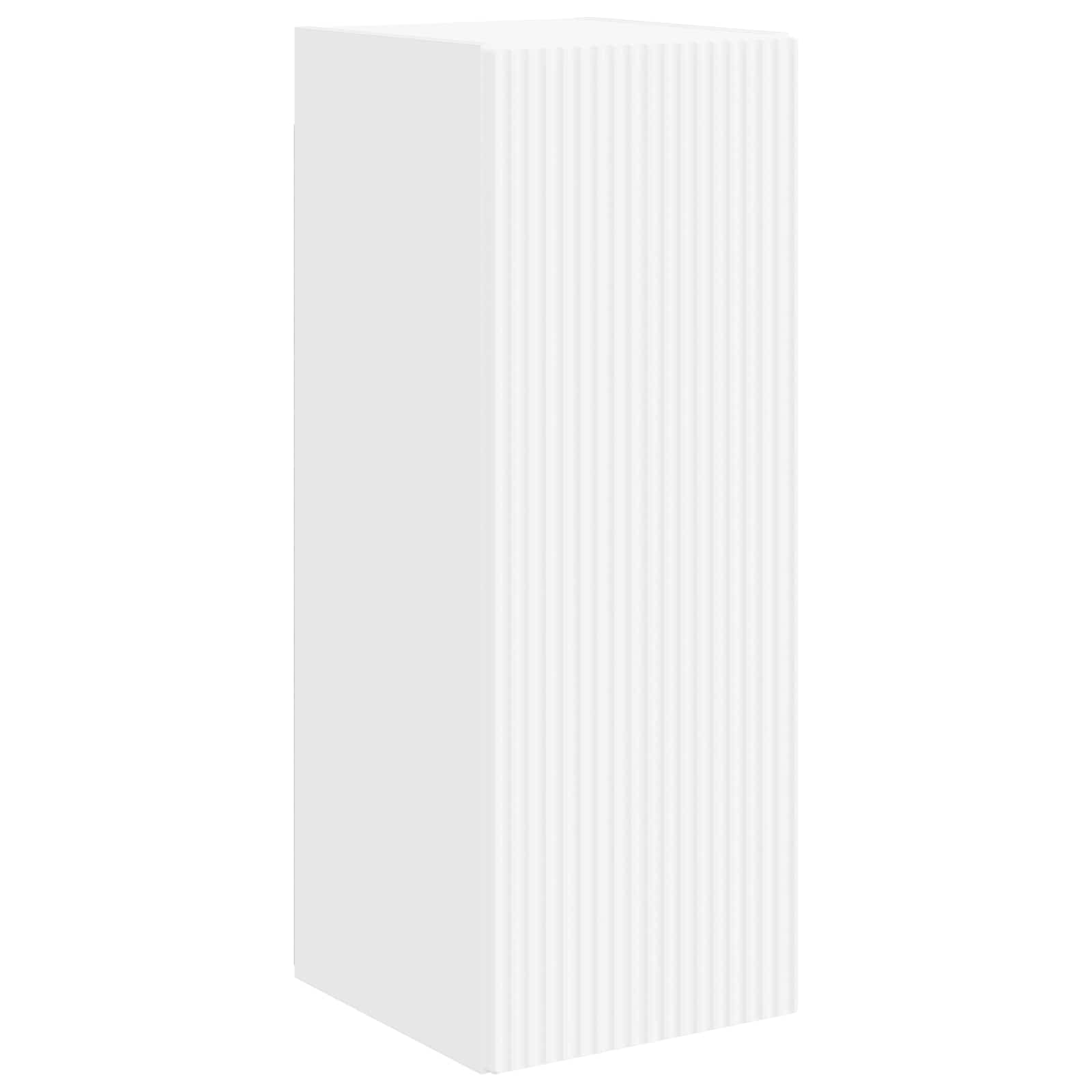 Conjunto De Mueble De Tv 4 Pcs Madera De Ingeniería