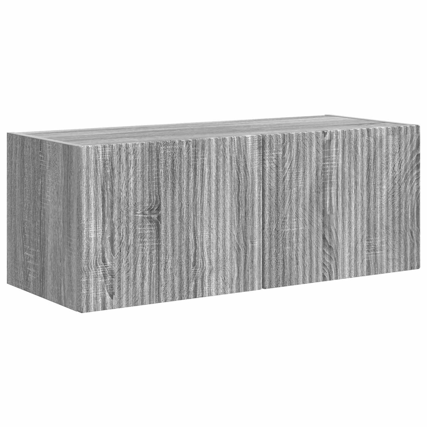 Conjunto De Mueble De Tv 4 Pcs Madera De Ingeniería