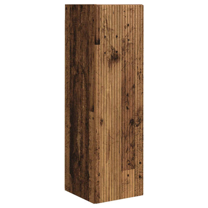 Mueble De Tv 5 Pcs Madera Vieja