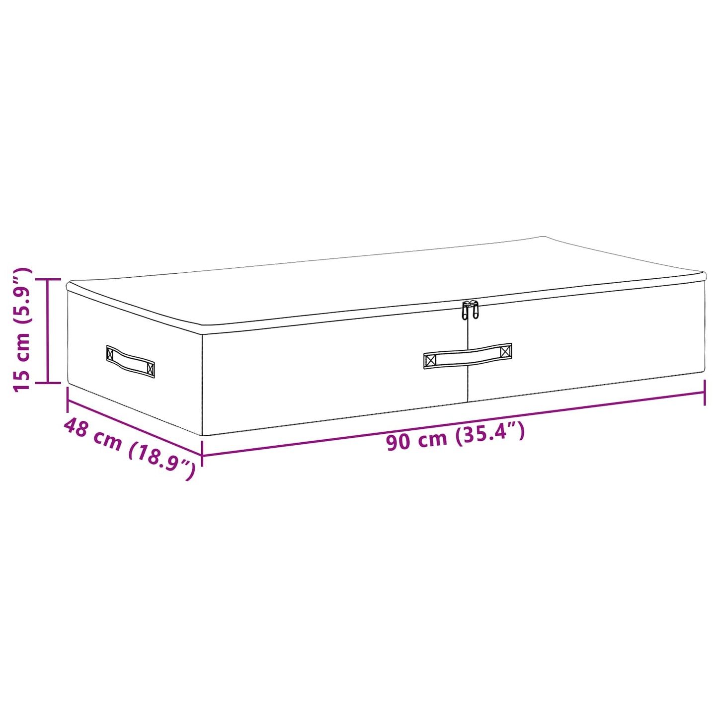 Caja De Almacenamiento 2 Pcs