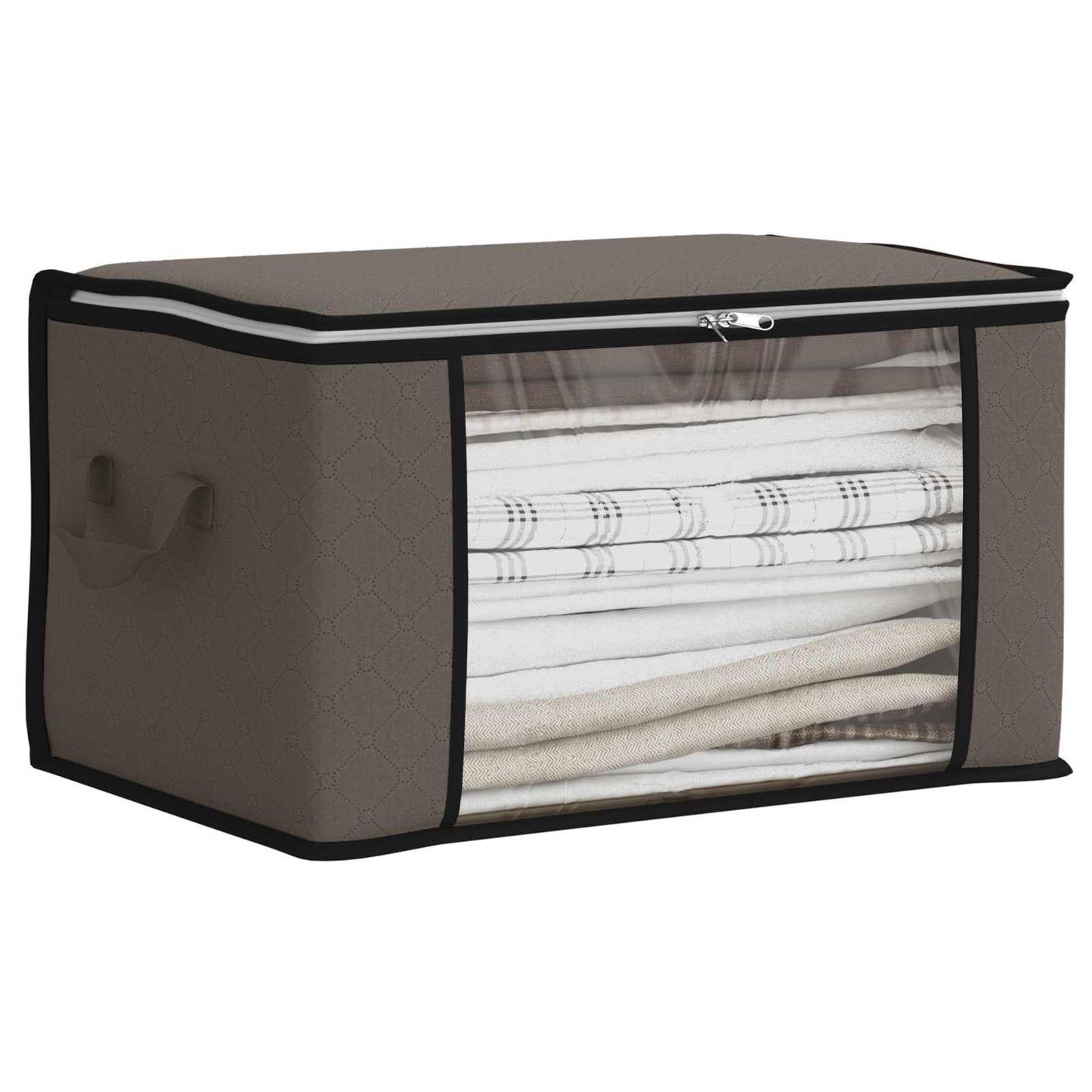 Caja De Almacenamiento Con Ventana Lateral Transparente 6 Pcs