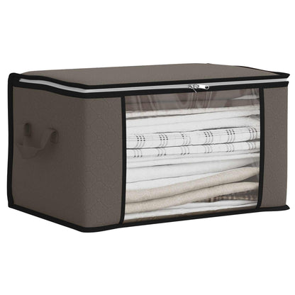 Caja De Almacenamiento Con Ventana Lateral Transparente 6 Pcs