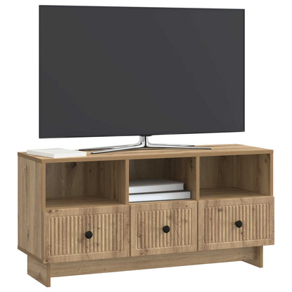 Mueble De Tv Con Cajón 102 X 34,5 X 50 Cm