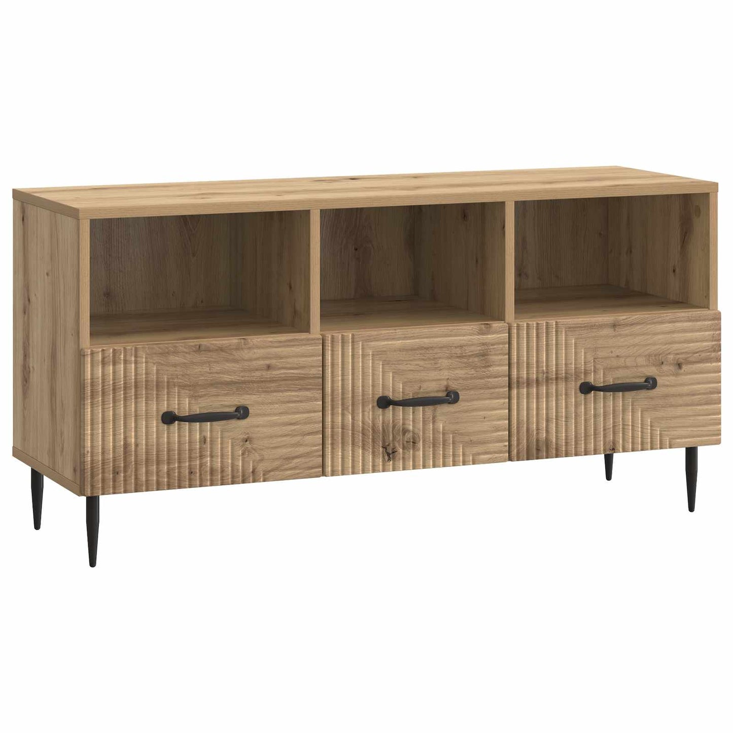 Mueble De Tv Con Cajón 102 X 34,5 X 50 Cm
