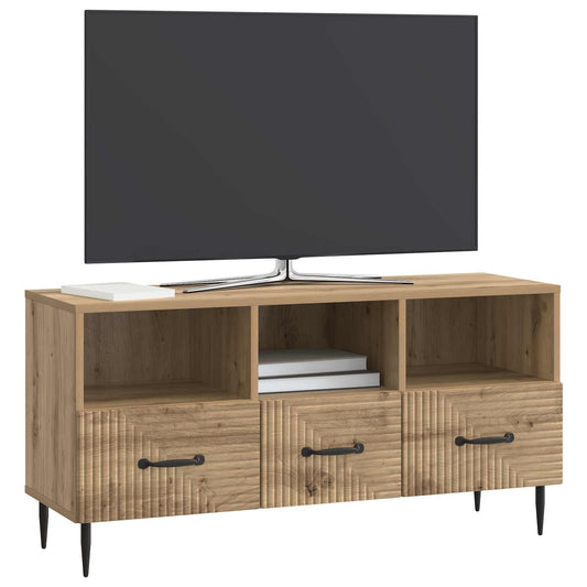 Mueble De Tv Con Cajón 102 X 34,5 X 50 Cm