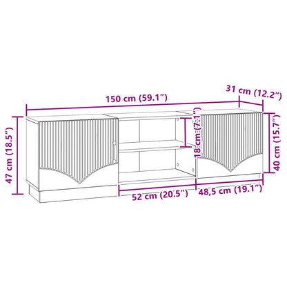 Mueble De Tv 150 X 31 X 47 Cm