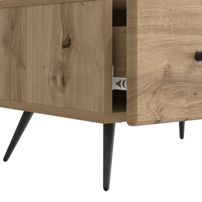 Mueble De Tv Con Cajón 147 X 34,5 X 30 Cm
