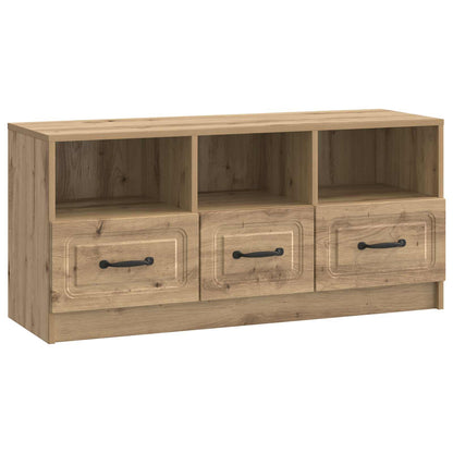 Mueble De Tv Con Cajón 102 X 34,5 X 47 Cm