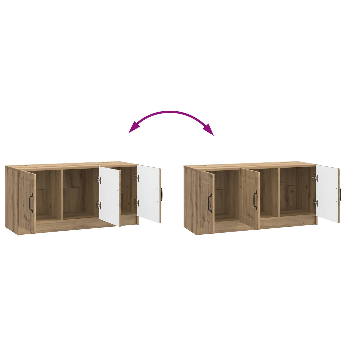 Mueble De Tv 99 X 34,5 X 47 Cm