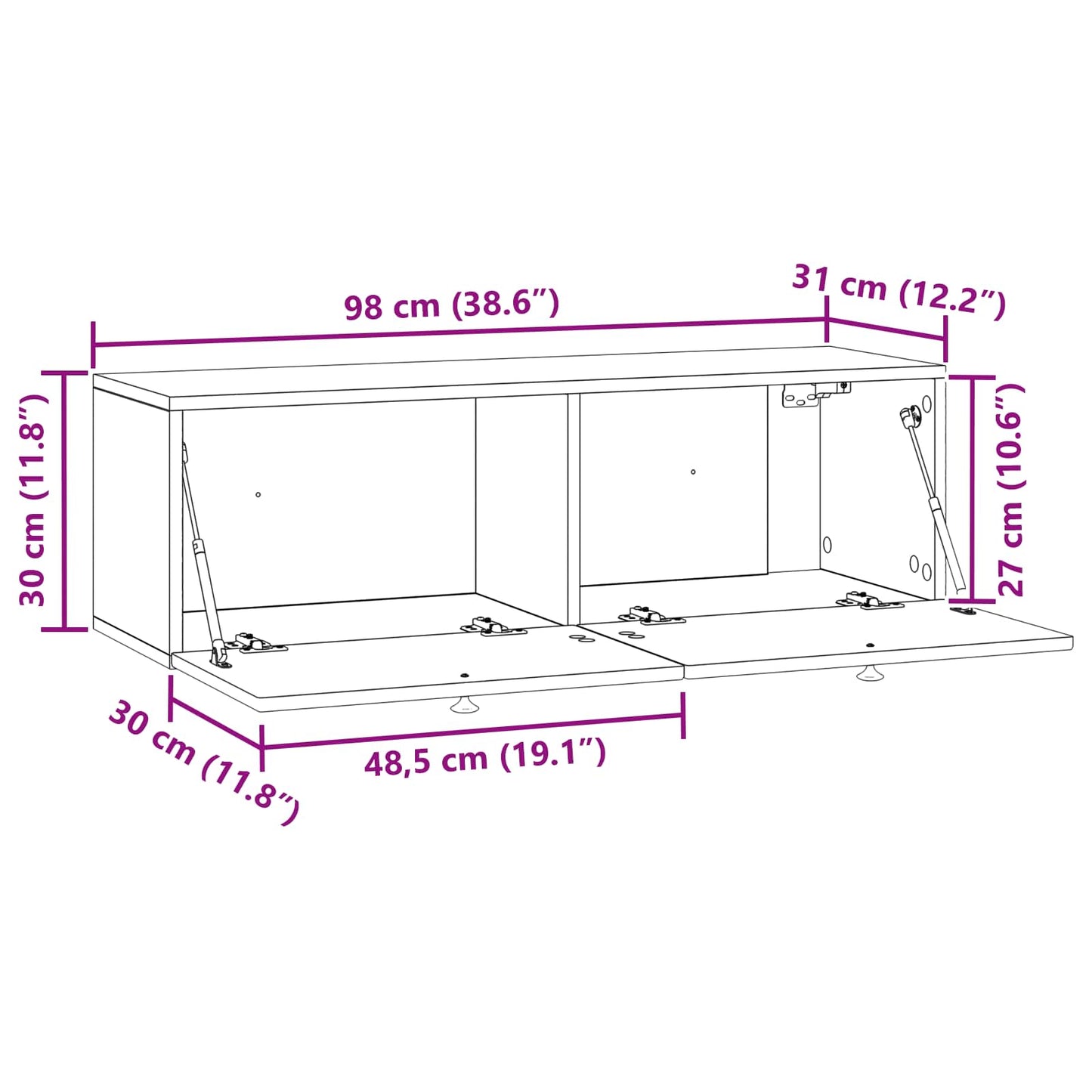 Mueble Para Tv De Pared