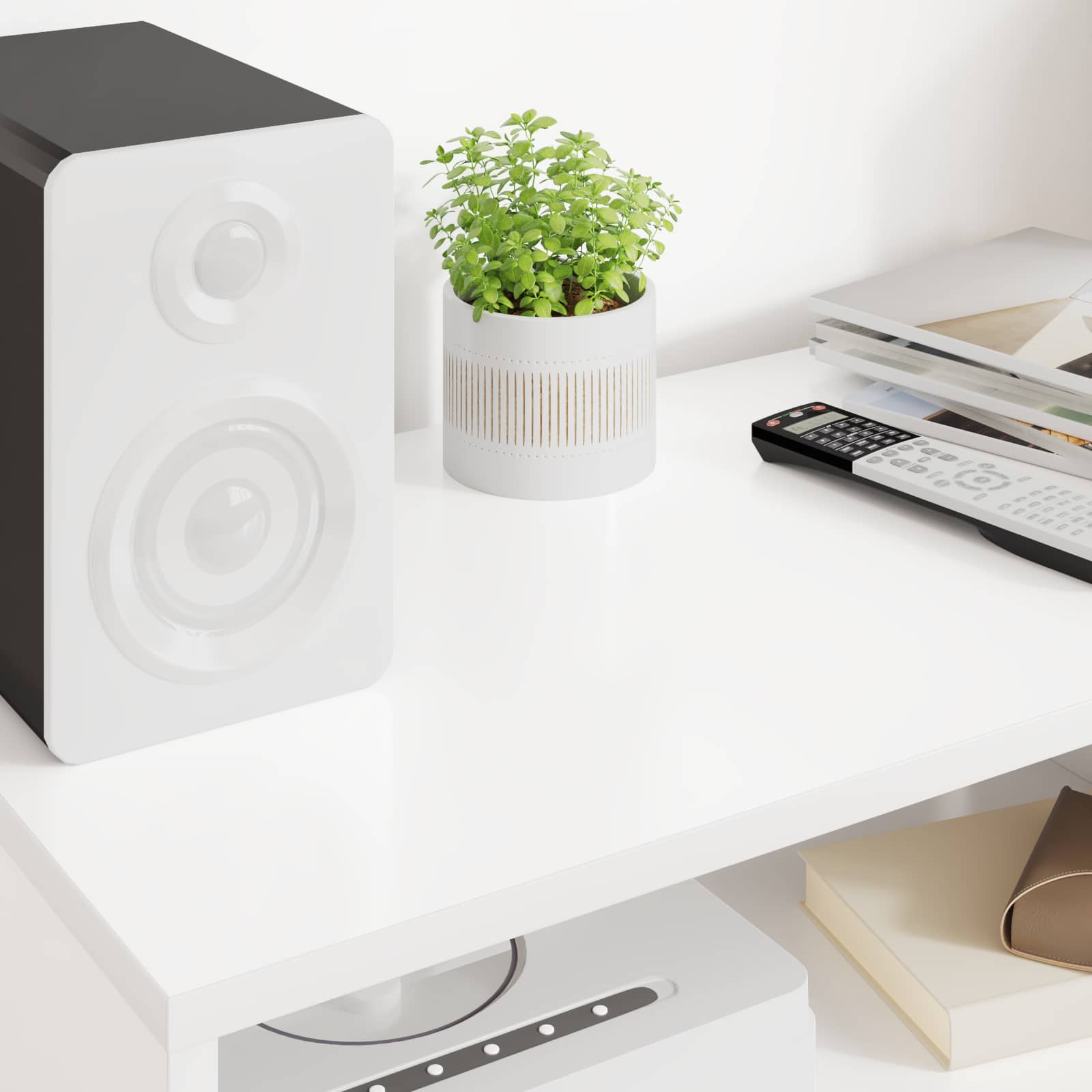 Mueble De Tv 60 X 35 X 40 Cm Madera De Ingeniería