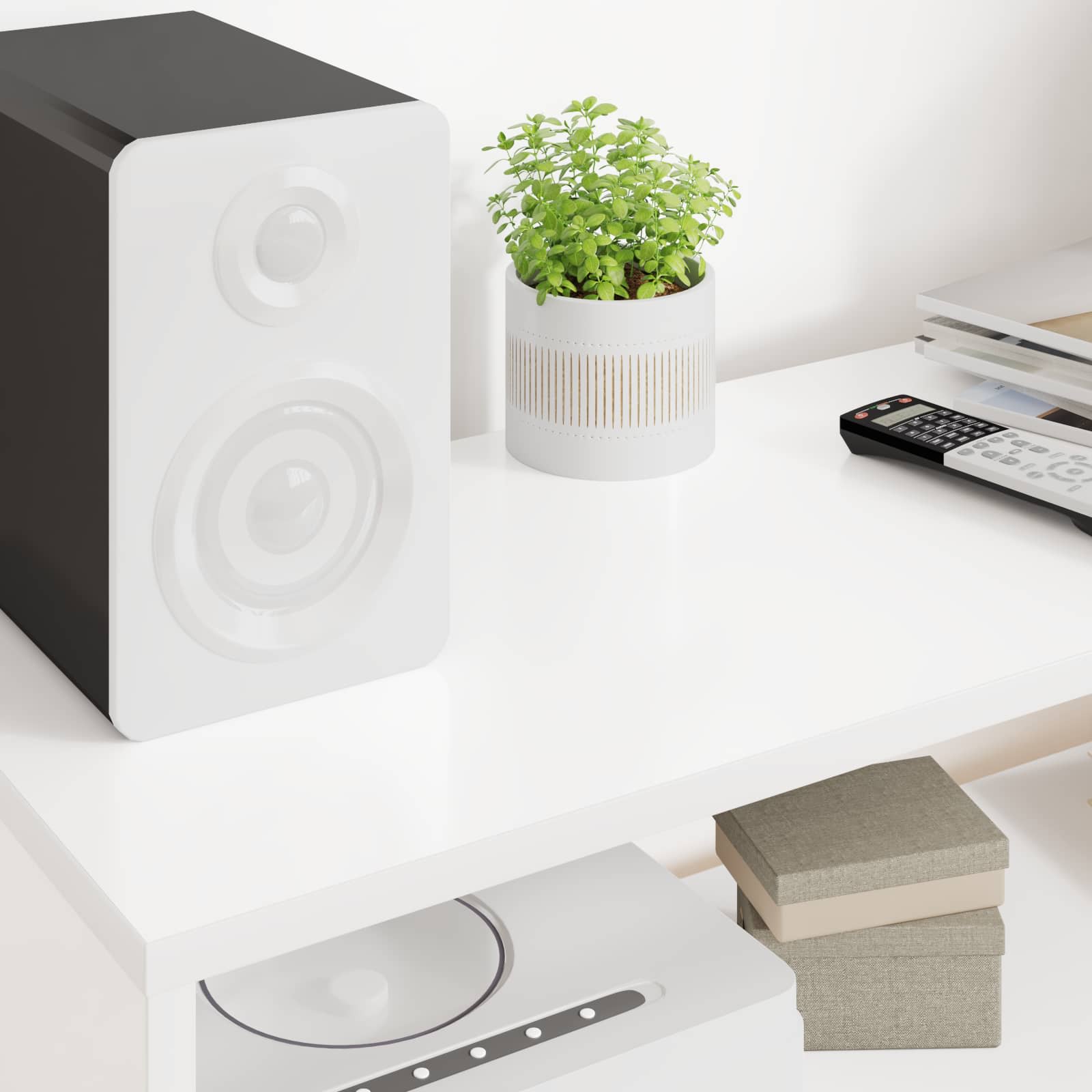Mueble De Tv 100 X 30 X 40 Cm Madera De Ingeniería