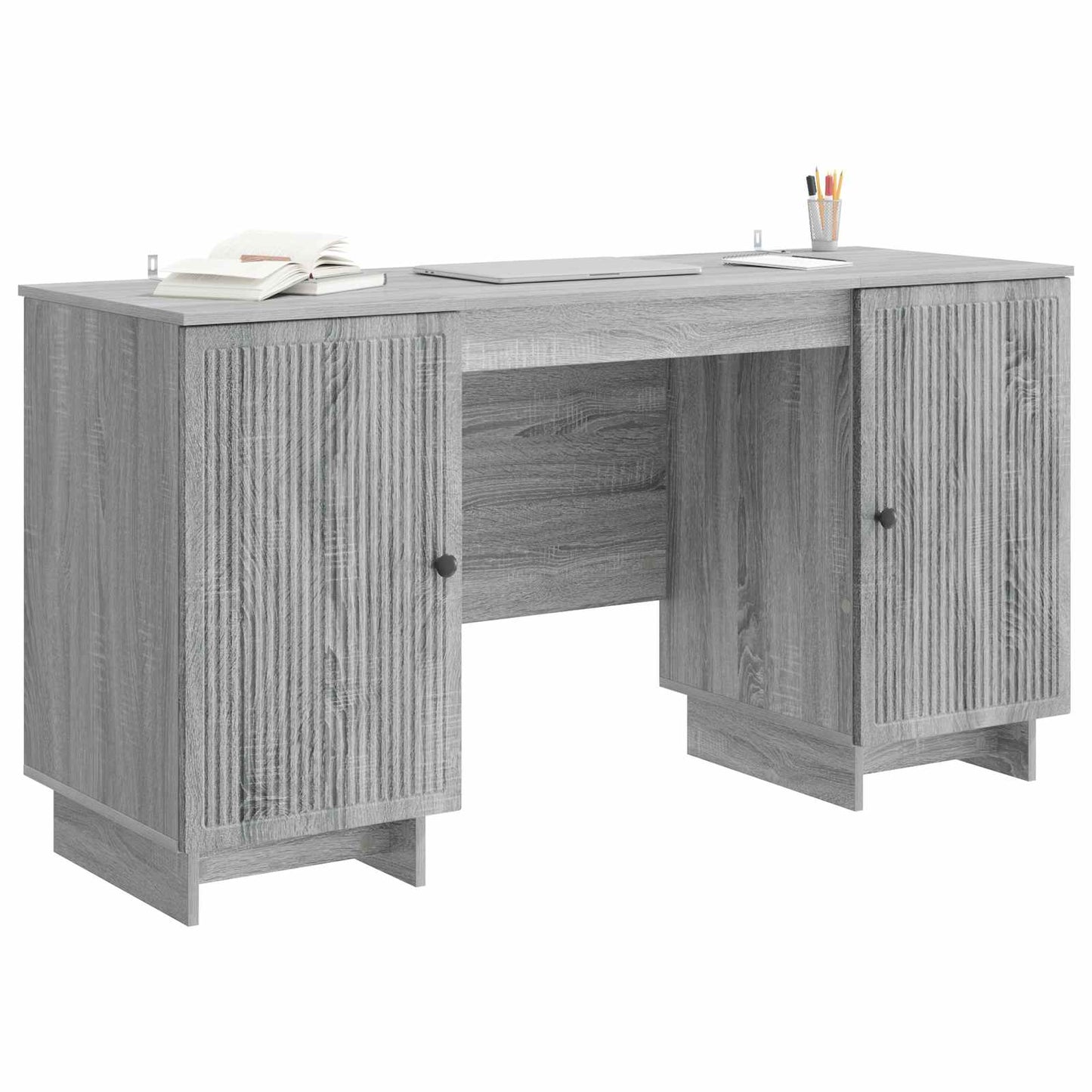 Escritorio Madera De Ingeniería 142,5 X 50 X 75 Cm