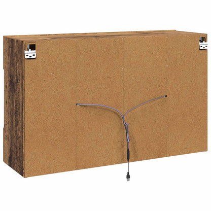 Mueble De Tv Montado En La Pared Con Led