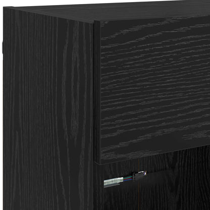 Mueble De Tv Montado En La Pared Con Led