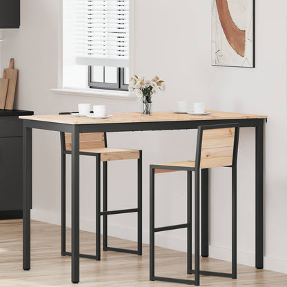 Mesa De Bar Madera De Pino Macizo
