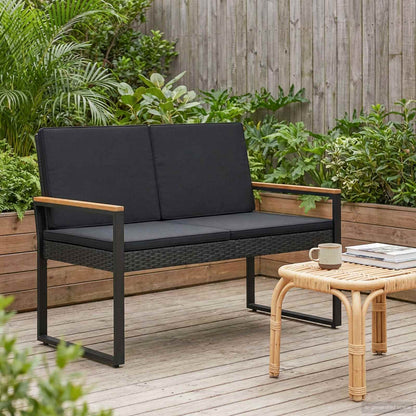 Banco De Exterior 2 -Seater 107 X 61 X 80 Cm Ratán Sintético