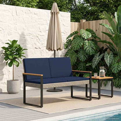 Banco De Exterior 2 -Seater 107 X 61 X 80 Cm Ratán Sintético