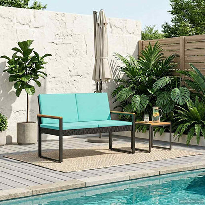 Banco De Exterior 2 -Seater 107 X 61 X 80 Cm Ratán Sintético