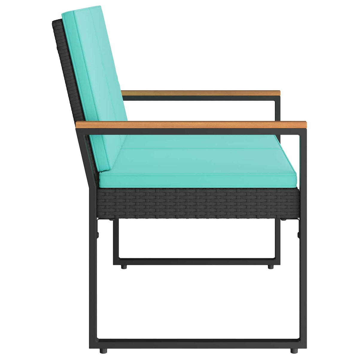 Banco De Exterior 2 -Seater 107 X 61 X 80 Cm Ratán Sintético