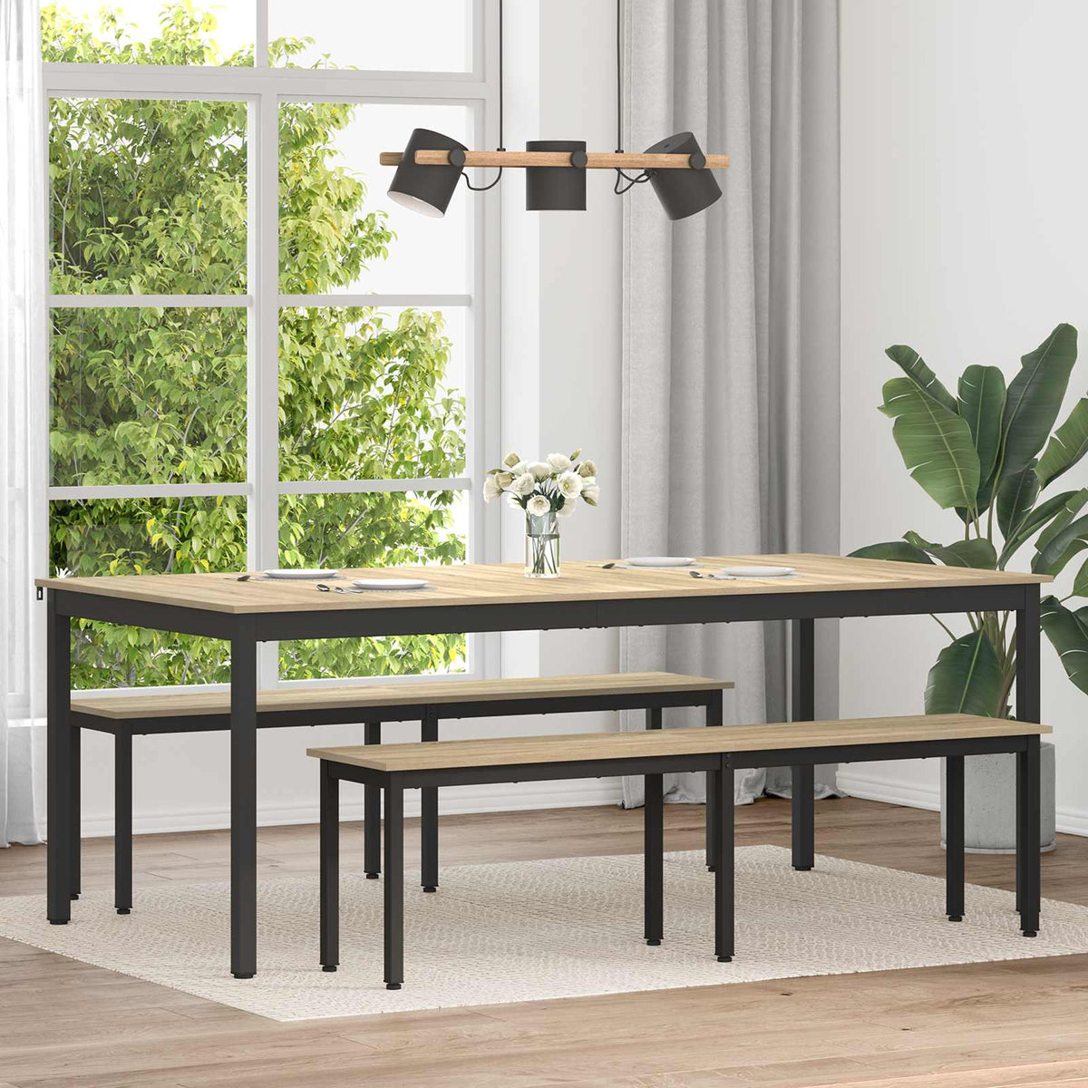 Mesas De Comedor Madera De Ingeniería