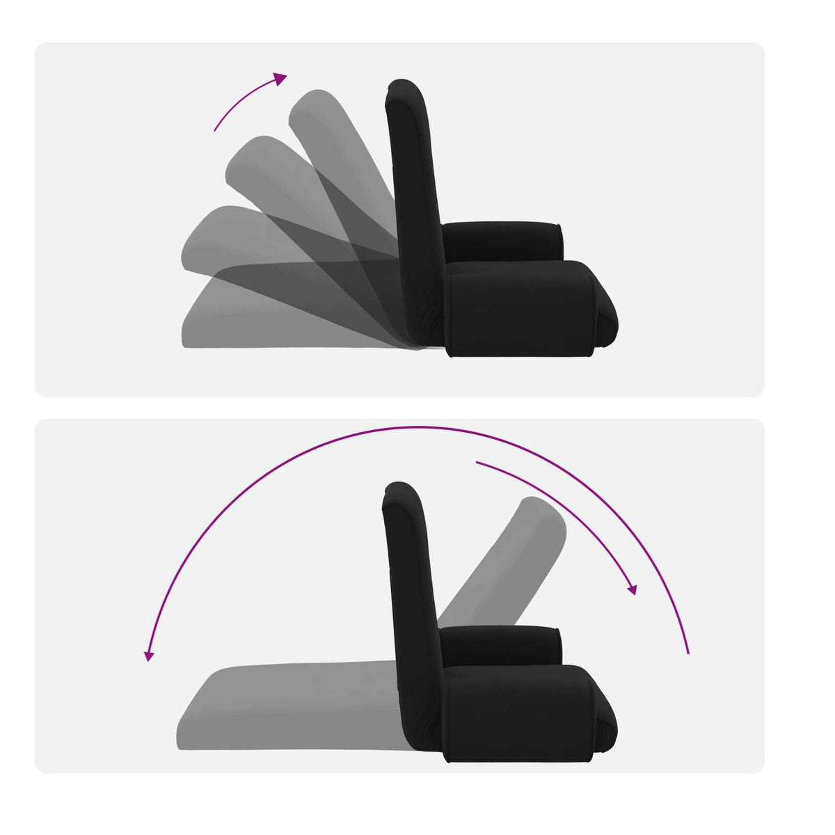 Sillón Ajustable Terciopelo Granuloso