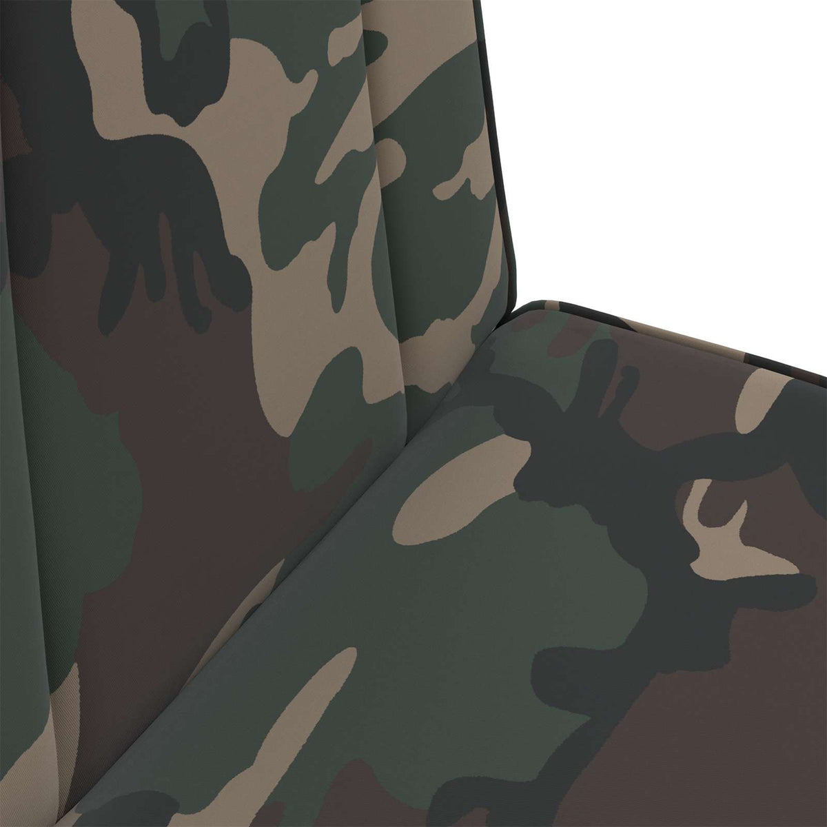 Sillón Ajustable Verde Militar Tela