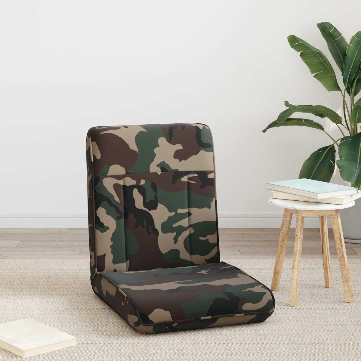 Sillón Ajustable Verde Militar Tela