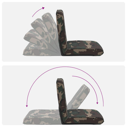 Sillón Ajustable Verde Militar Tela