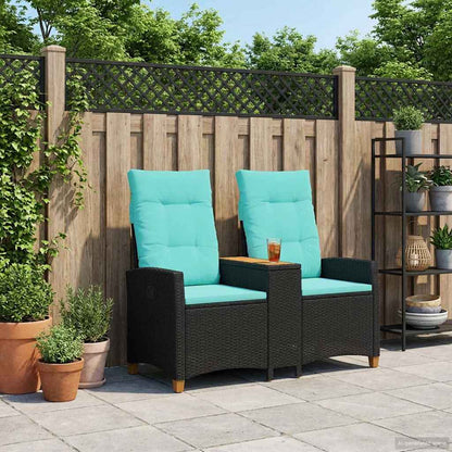 Banco Reclinable Con Mesa 2 -Seater 126 X 65 X 112 Cm