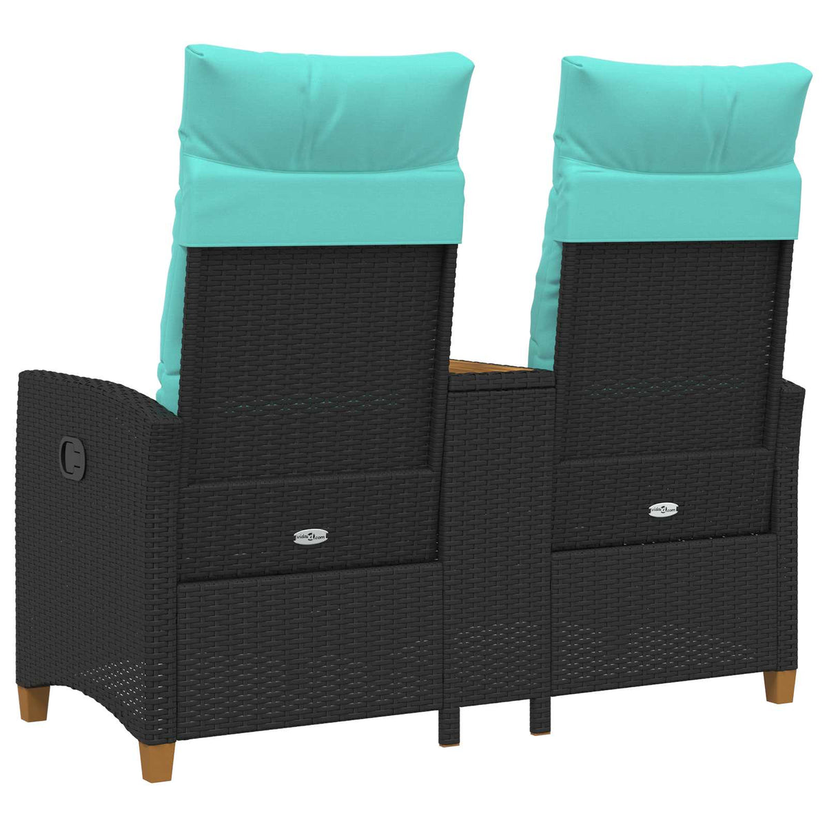 Banco Reclinable Con Mesa 2 -Seater 126 X 65 X 112 Cm