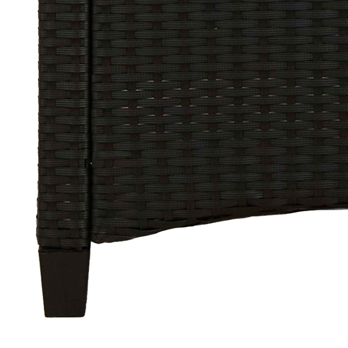 Banco De Jardín Con Almohada 105 X 60 X 112 Cm Acero