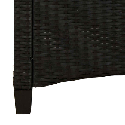Banco De Jardín Con Almohada 105 X 60 X 112 Cm Acero