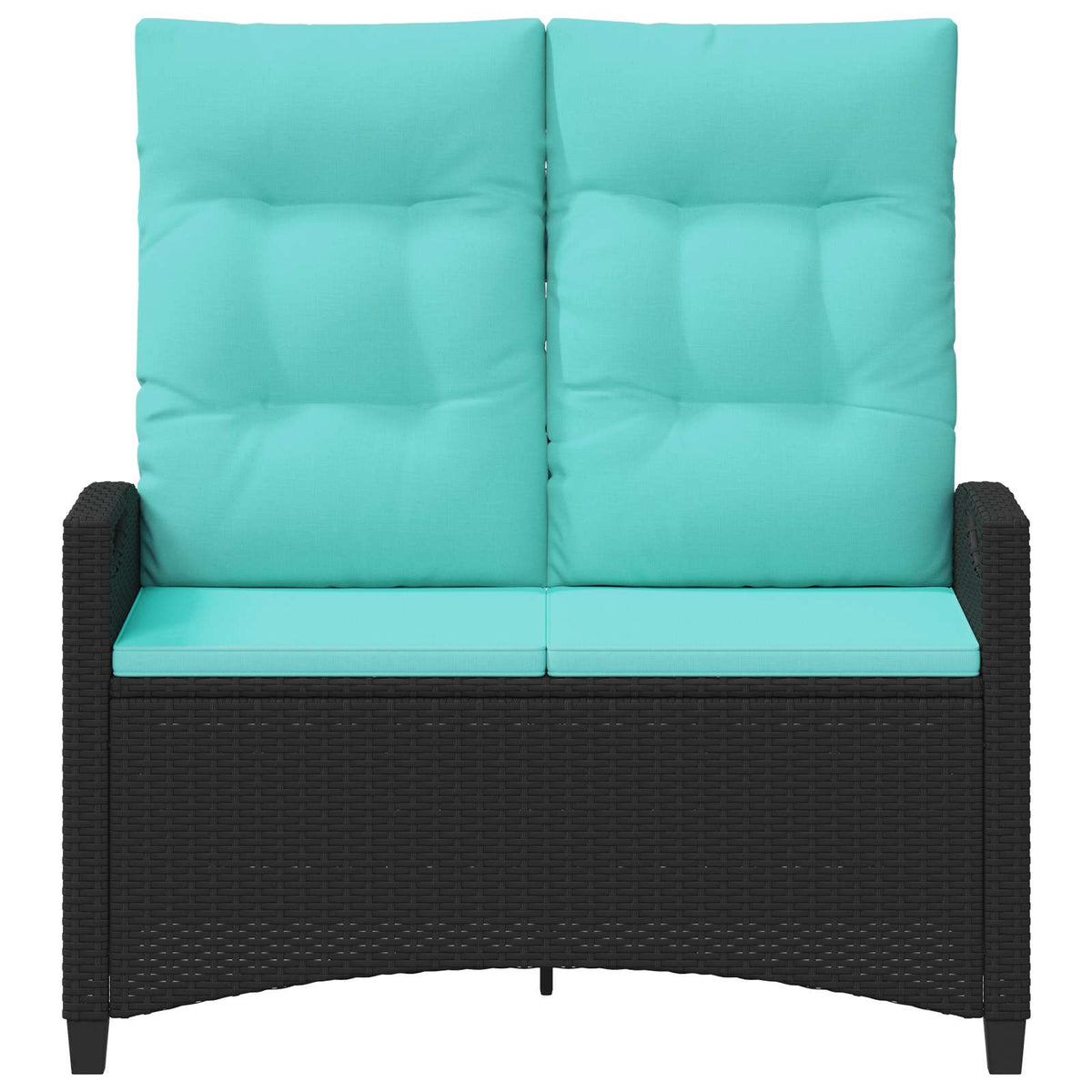 Banco De Jardín Con Almohada 105 X 60 X 112 Cm Acero