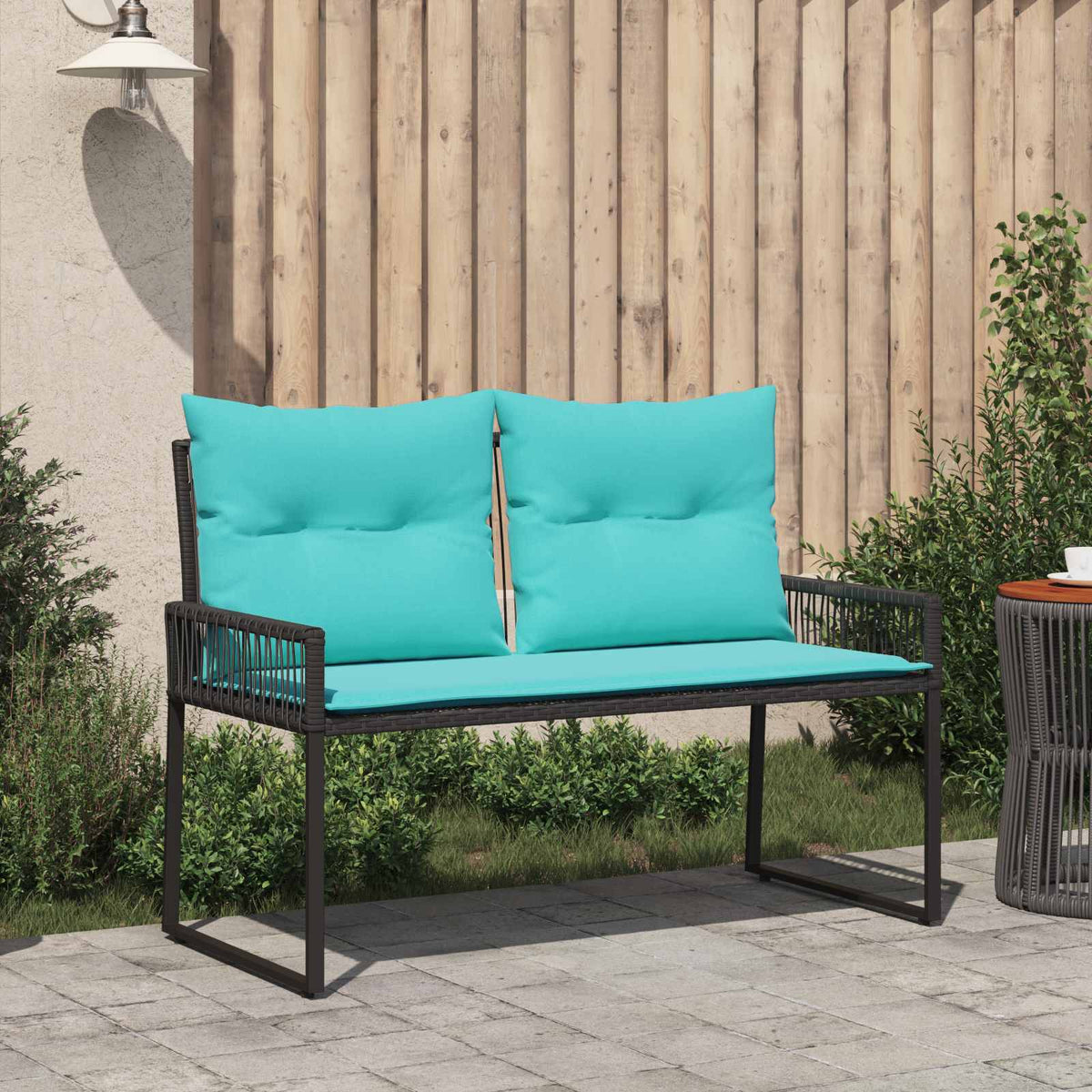 Banco De Exterior 2 -Seater 4 Uds. 110 X 59 X 82 Cm Rectangular