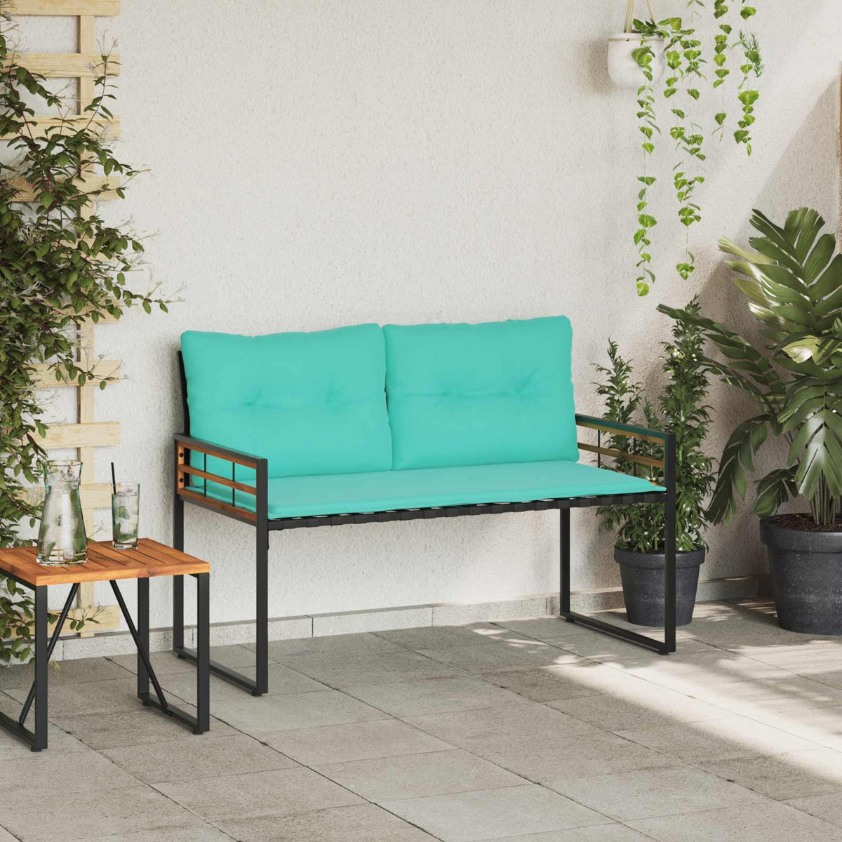 Banco De Capa De Madera 114 X 55 X 77 Cm Rectangular