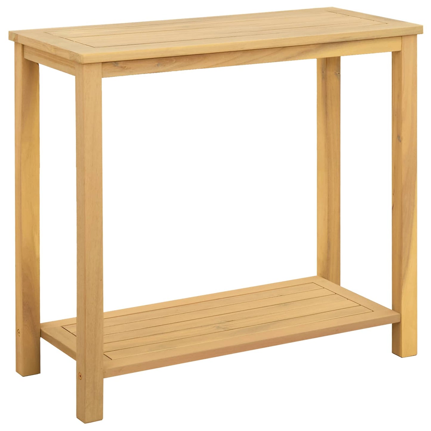 Mesa Consola De Jardín Con Estante