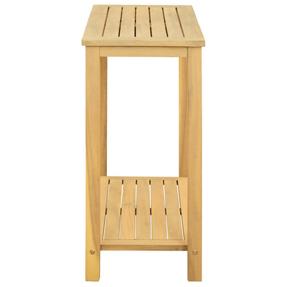 Mesa Consola De Jardín Con Estante