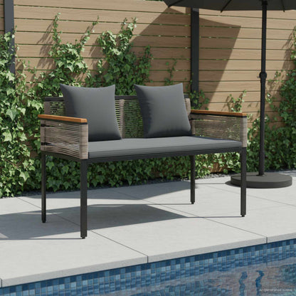 Banco De Exterior 2 -Seater 117 X 54 X 74.5 Cm Ratán Sintético