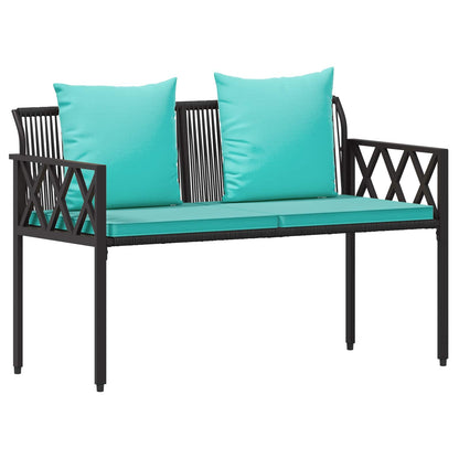 Bancos De Exterior 2 -Seater 116 X 56 X 75 Cm Ratán Sintético