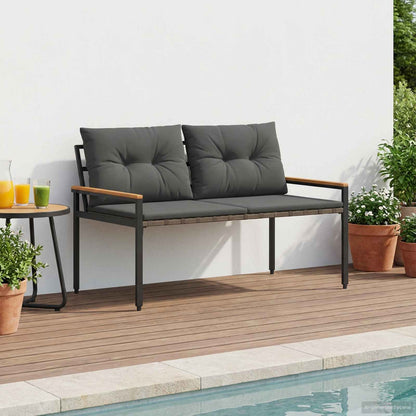 Banco De Exterior 2 -Seater 116 X 67,5 X 72 Cm Ratán Sintético